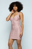 Blush Bandage Dress